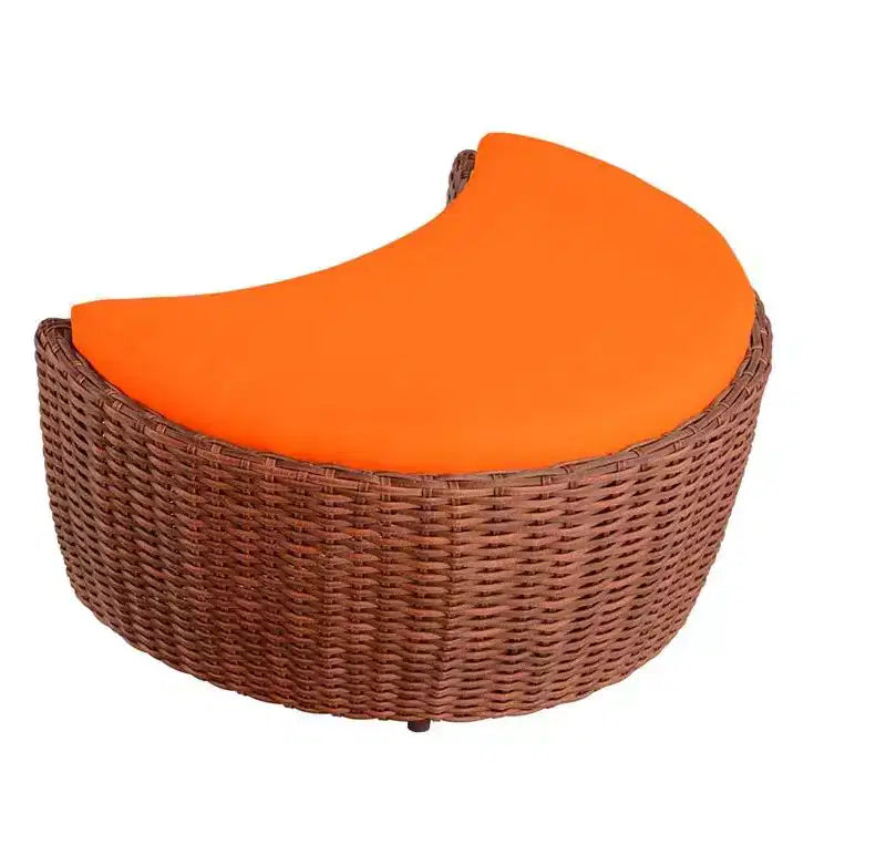 Jiallo Romantic Collection outdoor 7-piece Ottoman set