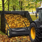 50 Inch Lawn Sweeper Tow Behind with Adjustable Height