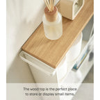 Yamazaki Home Rolling Storage Cart, Steel, Minimal Assembly - L 18.7 x W 5.12 x H 26.97 inches