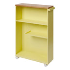 Yamazaki Home Rolling Storage Cart, Steel, Minimal Assembly - L 18.7 x W 5.12 x H 26.97 inches