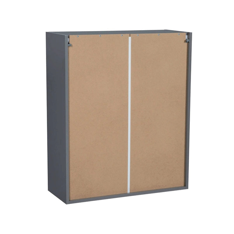 36 x 36 Wall Cabinet-Double Door-Grey - 36 x 36 x 12