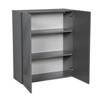 36 x 36 Wall Cabinet-Double Door-Grey - 36 x 36 x 12