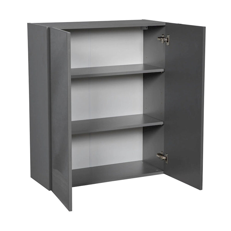 36 x 36 Wall Cabinet-Double Door-Grey - 36 x 36 x 12