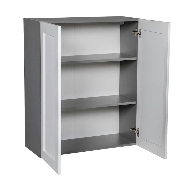 36 x 36 Wall Cabinet-Double Door-Grey - 36 x 36 x 12