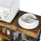Yaheetech Metal Frame Baker's Rack Kitchen Island Storage Shelf