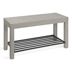 Kate and Laurel Jeran Farmhouse Entryway Bench