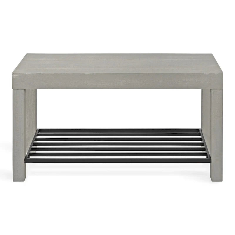 Kate and Laurel Jeran Farmhouse Entryway Bench