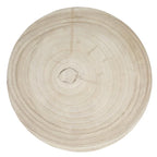 Paulownia Wood Carved Stool