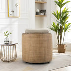 Swivel Barrel Accent Chair