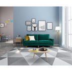 Velvet Fabric Sofa