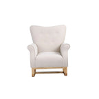Rocking Chair, Upholstered Accent Chair for Nursery,Living Room, Small Contemporary Rocker, Kids Cushioned Arm Chair