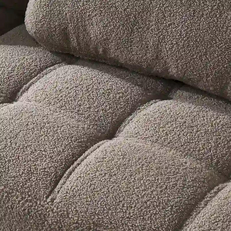 Convertible Sofa Bed Futon with Solid Wood Legs Linen Fabric Musterd Green