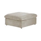 Commix Down Filled Corner Sectional Sofa 5-seats Couch with Ottoman