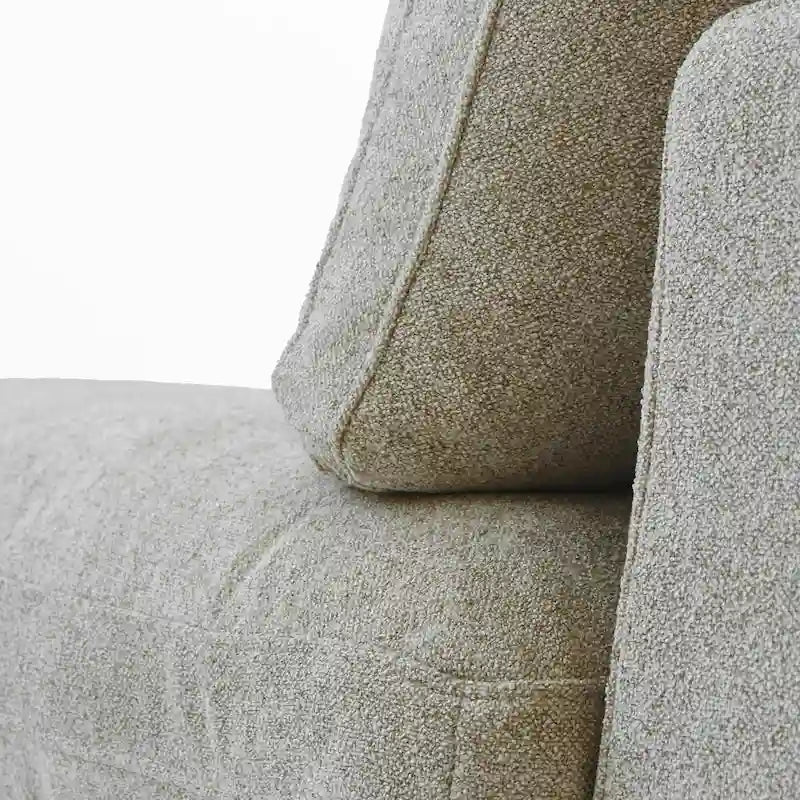Commix Down Filled Corner Sectional Sofa 5-seats Couch with Ottoman