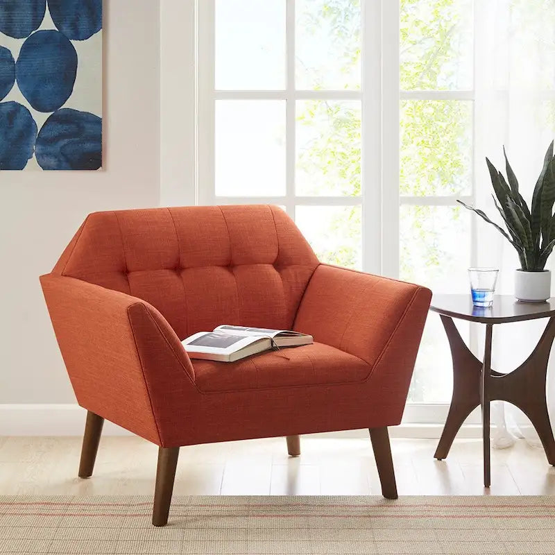 Lounge ChairModern Accent Chair,for Living Room Bedroom Studio,Living Room Chairs Comfy Reading