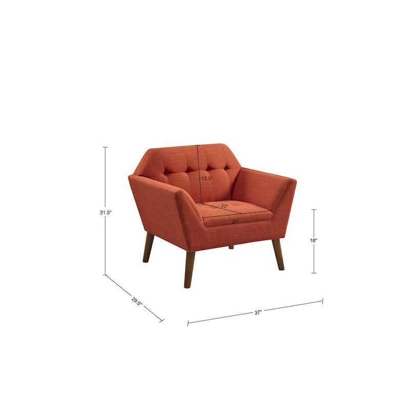 Lounge ChairModern Accent Chair,for Living Room Bedroom Studio,Living Room Chairs Comfy Reading