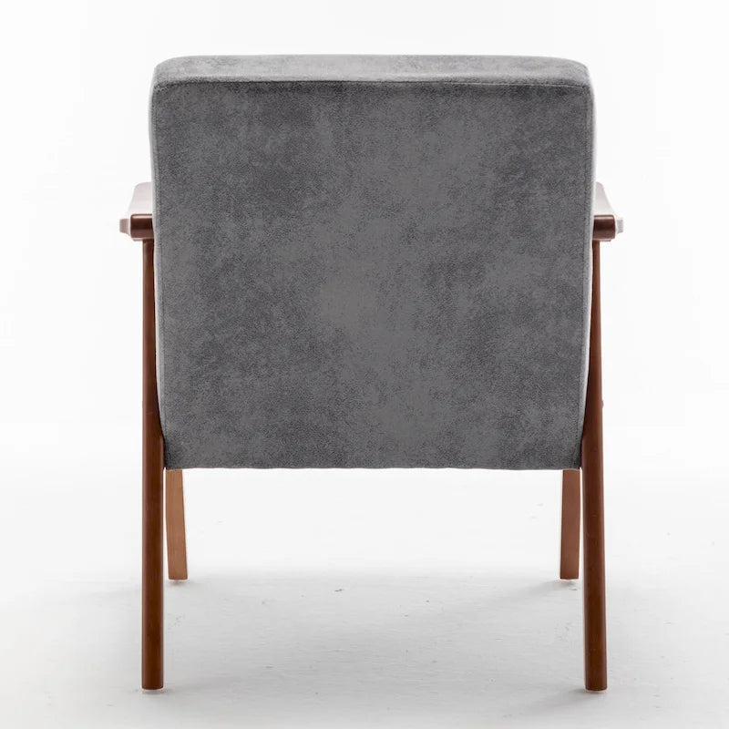 Solid Wood Frame Accent Chair