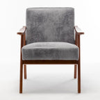 Solid Wood Frame Accent Chair