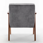 Solid Wood Frame Accent Chair