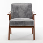 Solid Wood Frame Accent Chair