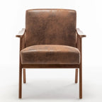 Solid Wood Frame Accent Chair
