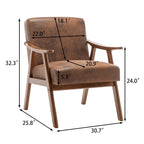 Solid Wood Frame Accent Chair