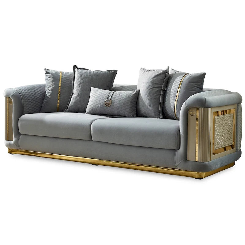 Ellie 2-piece Living room Set Pillow Back