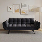 57 Futon Sofa Bed, Convertible Folding Futon Couch Recliner Lounge For Living Room