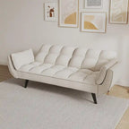 57 Futon Sofa Bed, Convertible Folding Futon Couch Recliner Lounge For Living Room