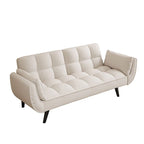 57 Futon Sofa Bed, Convertible Folding Futon Couch Recliner Lounge For Living Room