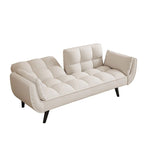 57 Futon Sofa Bed, Convertible Folding Futon Couch Recliner Lounge For Living Room
