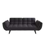 57 Futon Sofa Bed, Convertible Folding Futon Couch Recliner Lounge For Living Room