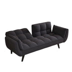 57 Futon Sofa Bed, Convertible Folding Futon Couch Recliner Lounge For Living Room