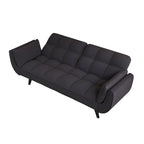 57 Futon Sofa Bed, Convertible Folding Futon Couch Recliner Lounge For Living Room