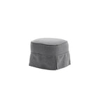 Swivel Barrel Chair With Ottoman, Swivel Accent Chairs Armchair for Living Room