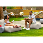 Coza Ottoman - Large Outdoor Pouf & Footrest