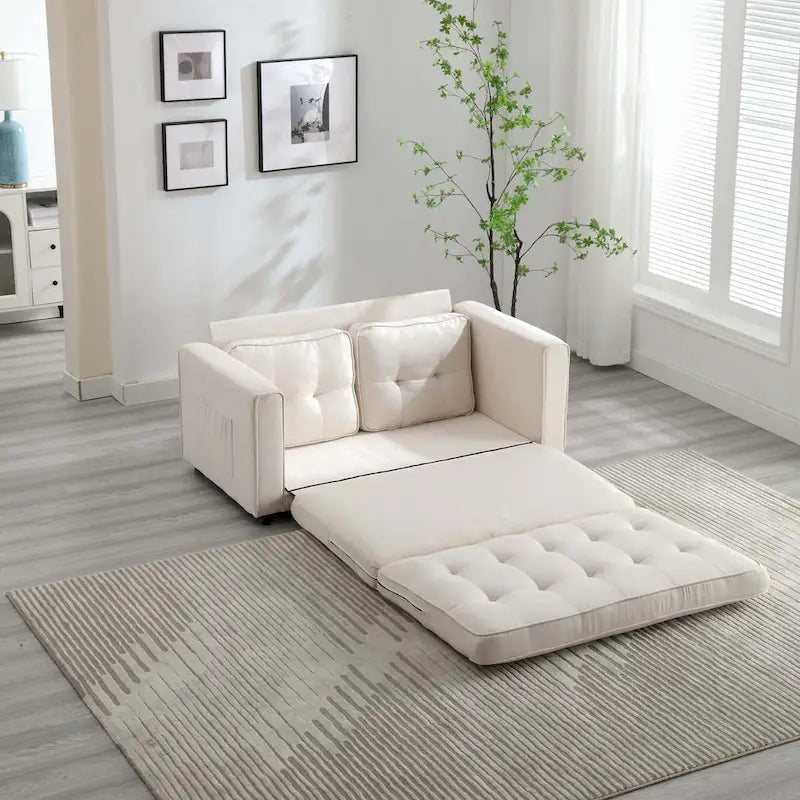 3 Fold Sofa,Convertible Futon Couch sleeper sofabed