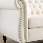 Chesterfield Sofa Grey Living Room