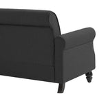 73 Sofa with Nailhead Trim Rolled Arms