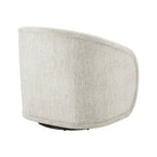 Margareth Fabric Swivel Accent Arm Chair