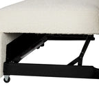 87.7 Convertible Sectional Pull Out Sofa Bed