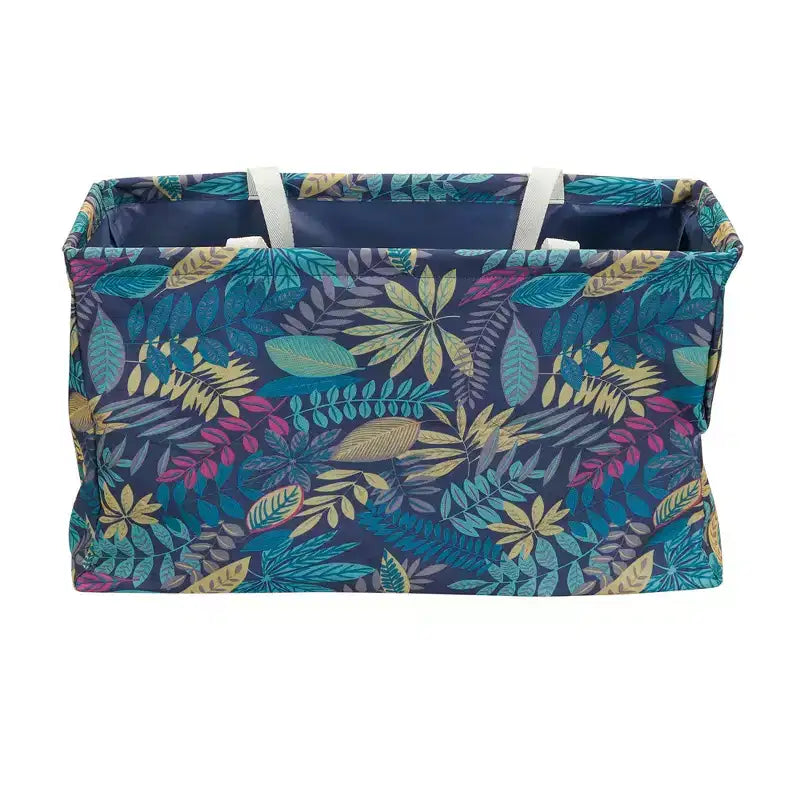 Canvas Utility Tote with Handles, Rectangular Krush Tote, Water-Resistant Vinyl Lining, Large Capacity, Durable and Versatile