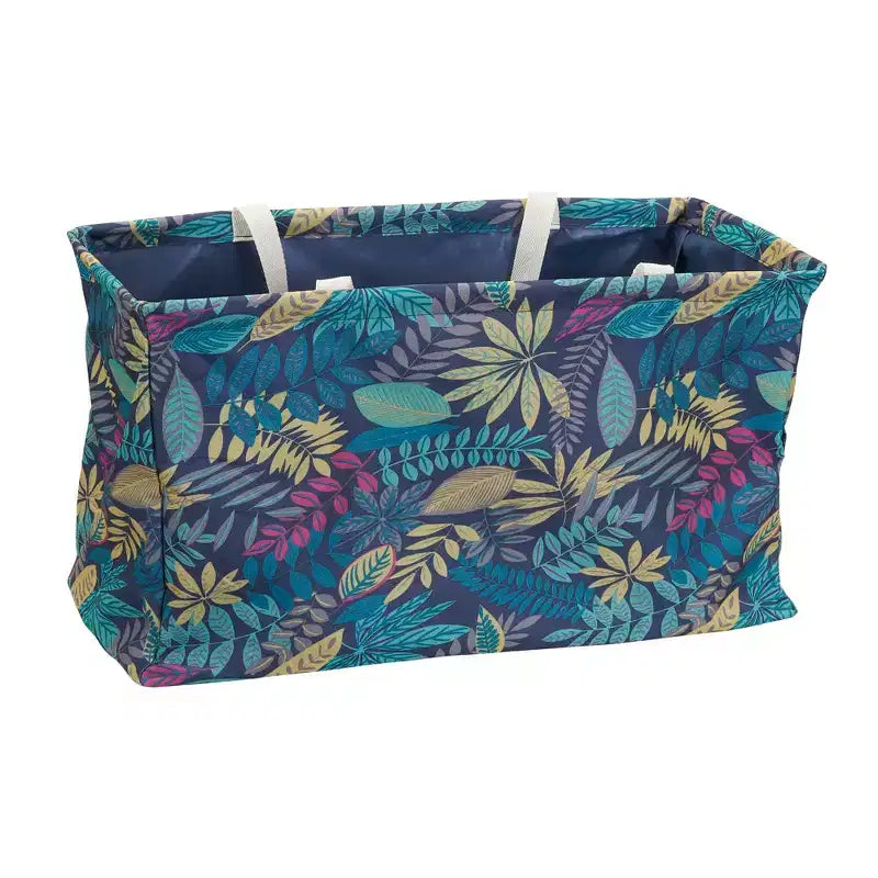 Canvas Utility Tote with Handles, Rectangular Krush Tote, Water-Resistant Vinyl Lining, Large Capacity, Durable and Versatile