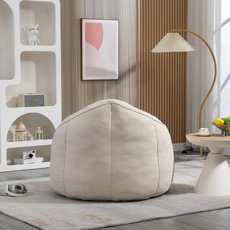 Bedding Bean Bag Sofa Chair With Footrest