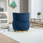 360 Degree Swivel Cuddle Barrel Accent Sofa Chairs