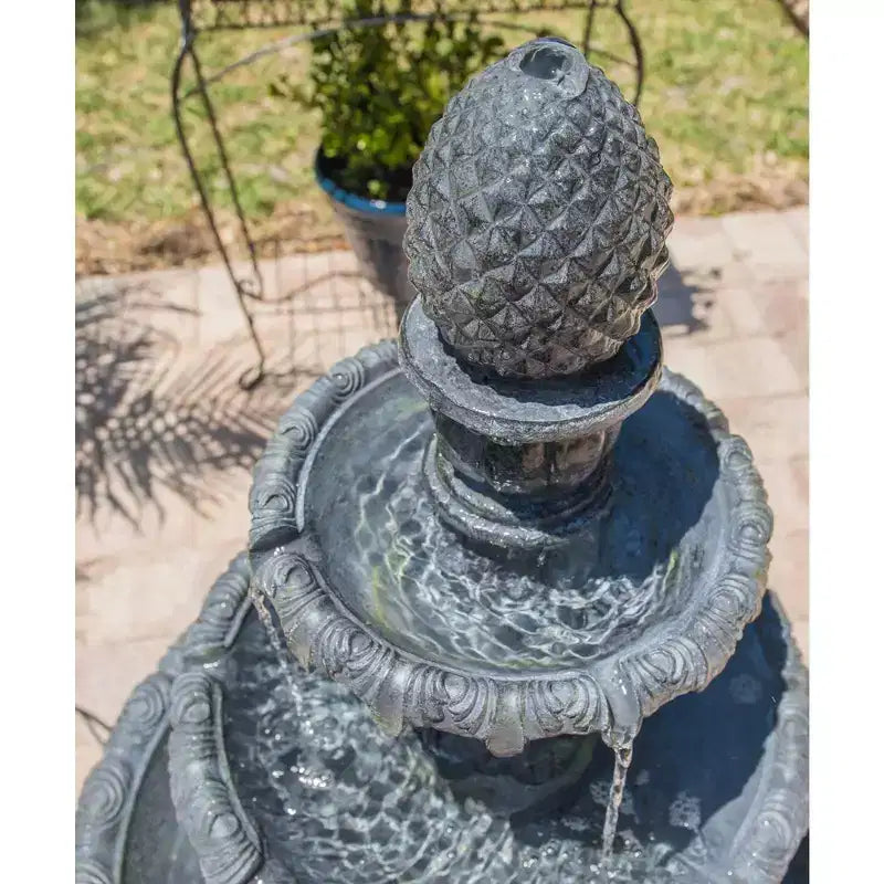 Ibiza 46 High 3-Tiered Traditional Fountain by John Timberland