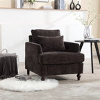 Wood Frame Armchair,Modern Accent Chair Lounge Chair for Living Room