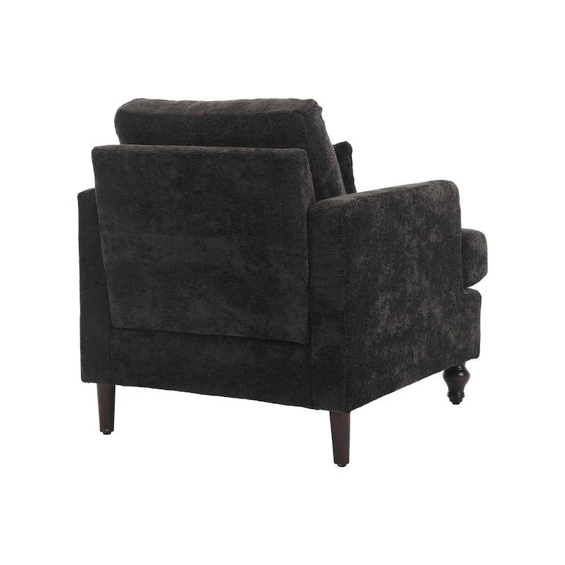 Wood Frame Armchair,Modern Accent Chair Lounge Chair for Living Room