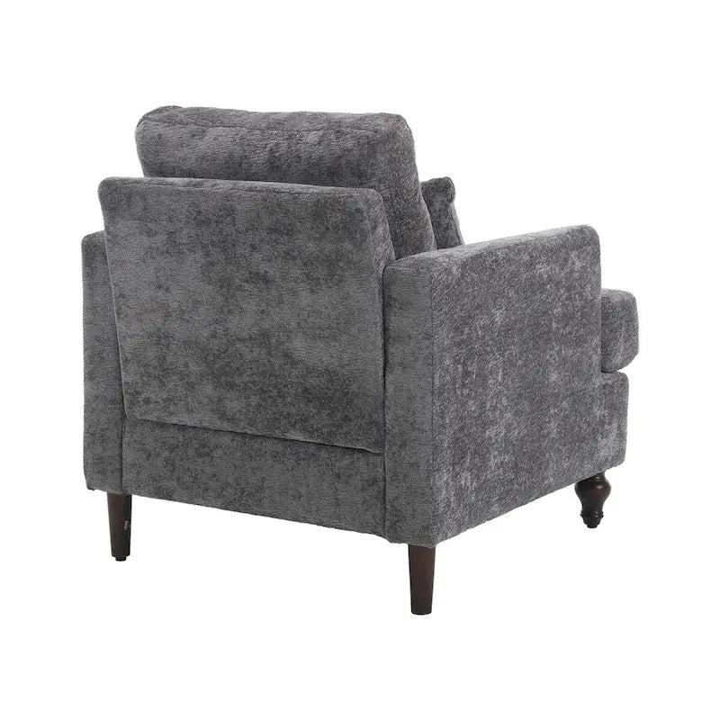Wood Frame Armchair,Modern Accent Chair Lounge Chair for Living Room