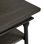 Barnstone Cornice Rectangle Storage Shelf Coffee Table by iNSPIRE Q Artisan